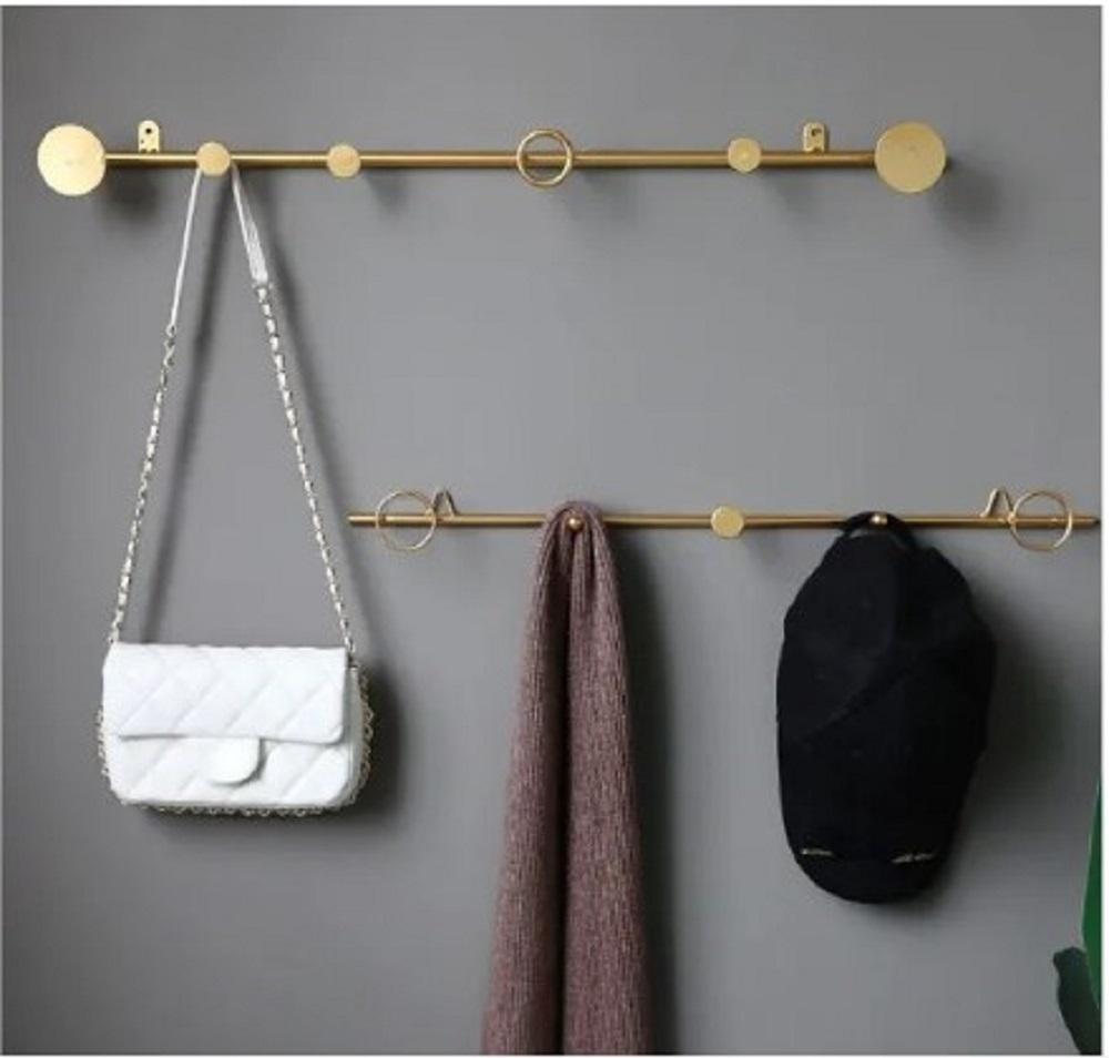 Golden Metal Wall Hanging for Modern Home Décor