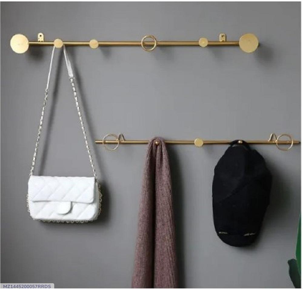Golden Metal Wall Hanging for Modern Home Décor