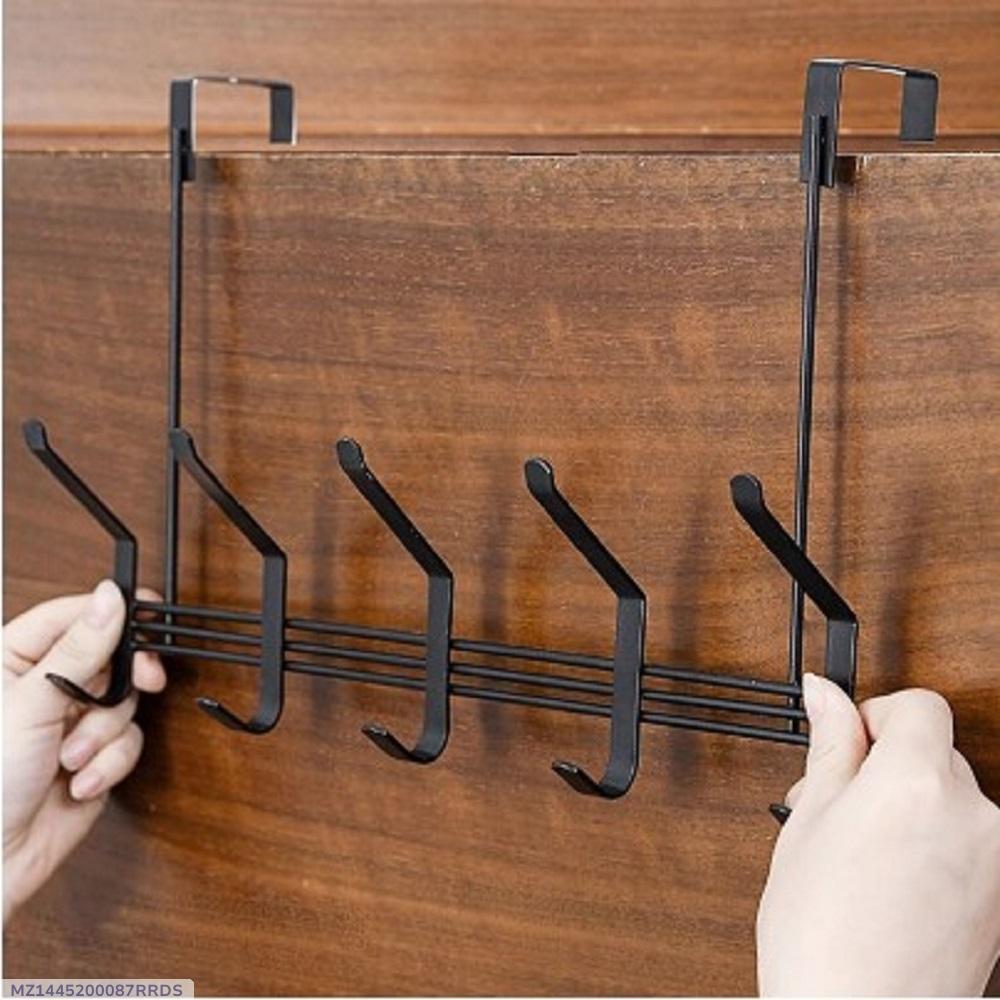 "Black Iron Wall Hanging for Home Decor - Durable & Multi-Use "