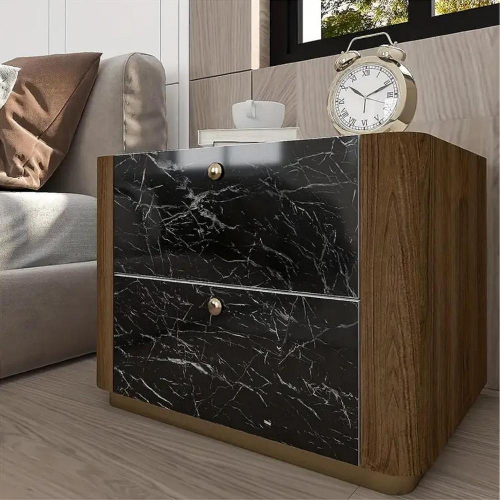 Black Marble Self-Adhesive Wall Sheet 180x60cm