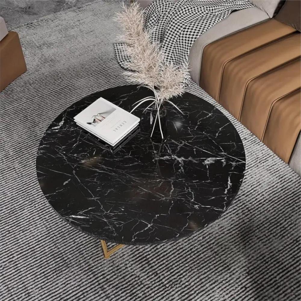 Black Marble Self-Adhesive Wall Sheet 180x60cm